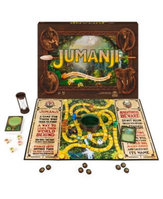 Jumanji The Game, The Classic Scary Adventure Family Board Game Based on the Action-Comedy Movie, for Kids and Adults Ages 8 & up image number null