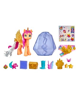 My Little Pony New Generation Crystal Adventure Alicorn Sunny Star Scout Set, 20 Piece image number null