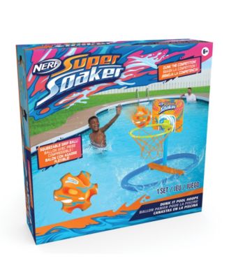 CLOSEOUT! Nerf Super Dunk It Pool Hoops Set image number null