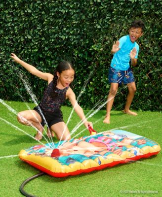 Hasbro Operation Splash Game by WowWee  Backyard Sprinkler Mat Kids Game with 5 Foam Elements  Ages 4 And Up image number null