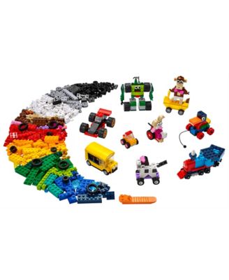 LEGO  Bricks and Wheels 653 Pieces Toy Set image number null