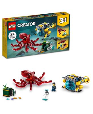 LEGO® Creator 3in1 Sunken Treasure Mission 31130 Building Set, 522 Pieces