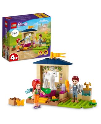 LEGO® Friends Pony-Washing Stable 41696 Building Set, 60 Pieces