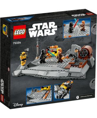 LEGO® Star Wars Obi-Wan Kenobi vs. Darth Vader 75334 Building Set, 408 Pieces image number null