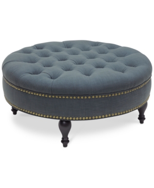 UPC 847321013339 product image for Laurie Fabric Tufted Cocktail Ottoman, Direct Ships for just $9.95 | upcitemdb.com