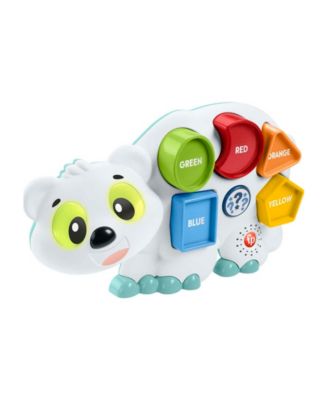 Fisher Price Linkimals Puzzling Shapes Polar Bear Set image number null
