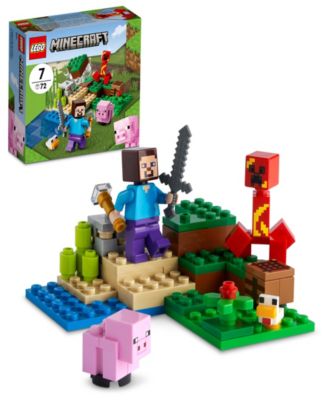 LEGO® Minecraft The Creeper Ambush 21177 Building Set, 72 Pieces