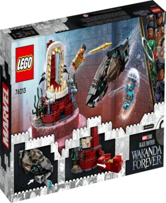 LEGO® Super Heroes Marvel King Namor’s Throne Room 76213 Building Set, 355 Pieces image number null