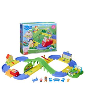 Peppa Pig All Around Peppa's Town Set with Adjustable Track, Car image number null
