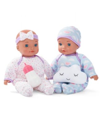 Cuddle Twins 12" Dolls Set