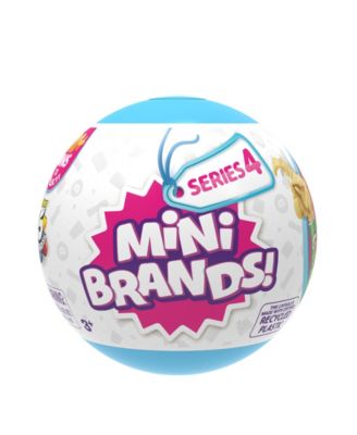 5 Surprise Mini Brands Series 4 Mystery Capsule
