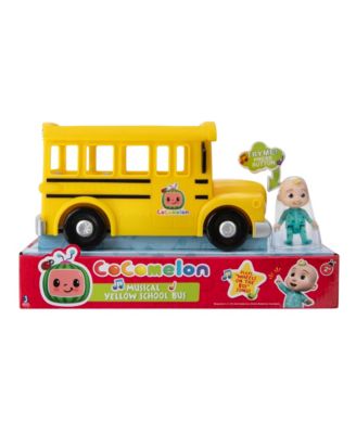 Cocomelon Musical Yellow School Bus Set