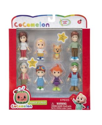 Cocomelon Figure Family Pack Set, 8 Pieces image number null