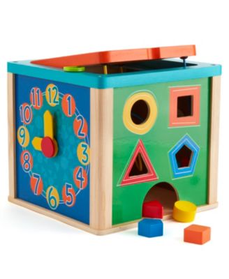  Wooden Activity Cube image number null