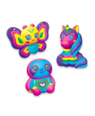 Shimmer 'n Sparkle Cra-Z-Squeezies Color Your Own Squeezie Fun