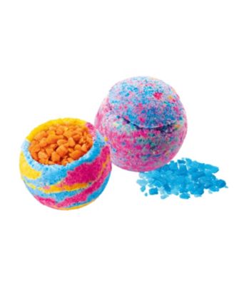 Shimmer 'n Sparkle Rainbow Popping Bath Bombs image number null