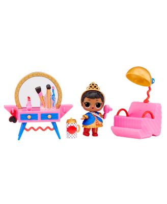 LOL Surprise! Furniture Playset with Doll - Her Majesty and Beauty Booth