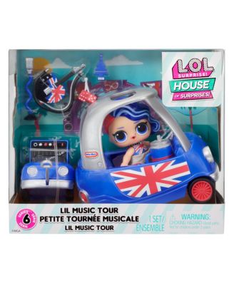 LOL Surprise! Furniture Playset with Doll - Cheeky Babe and Lil Music Tour image number null