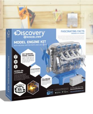 Discovery Mindblown Toy Kids Model Engine Kit image number null