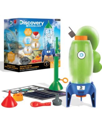 Discovery #MINDBLOWN STEM Rocket ship Reaction Chamber Experiment Laboratory Science Play Set, 10 Piece image number null