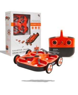 Sharper Image Toy RC Drone Air Racer Dual Function Vehicle Set, 7 Piece image number null