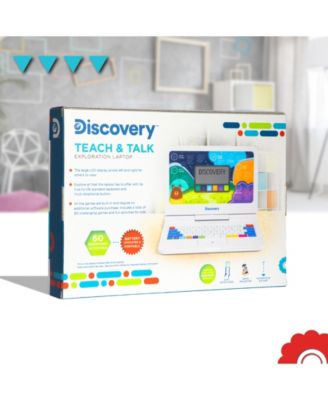 Discovery Kids Teach & Talk Exploration Computer Laptop image number null
