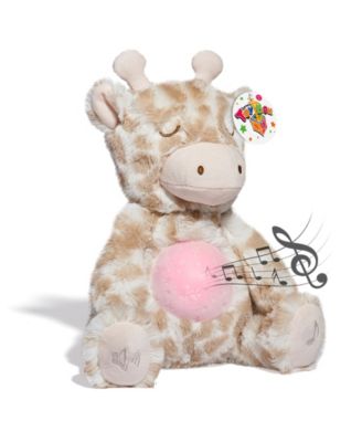 Geoffrey's Toy Box 10" Soothing Giraffe Plush Stuffed Animal Toy with LED Lights and Sound, Created for Macy's