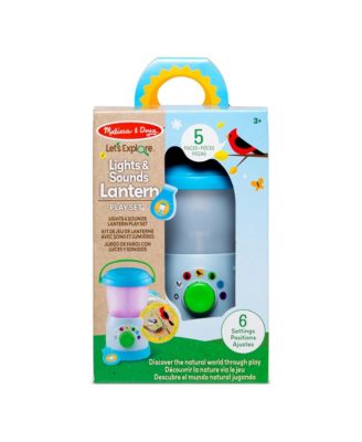Melissa and Doug Lets Explore Light Sound Camping Lantern Play Set image number null