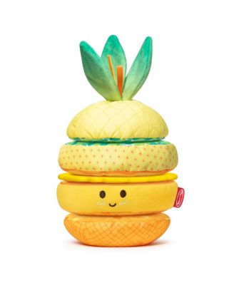 Melissa and Doug Pineapple Soft Stacker, Set of 6 image number null