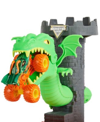 Monster Jam, Dueling Dragon Playset with Dragon Monster Truck image number null