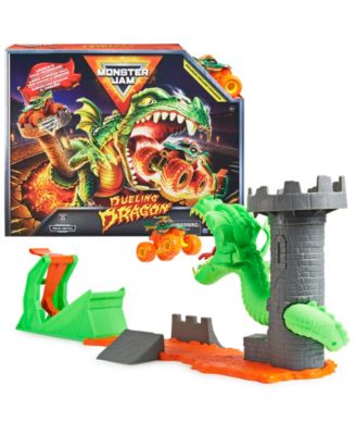 Monster Jam, Dueling Dragon Playset with Dragon Monster Truck