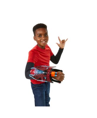 Marvel Spider-Man: Across The Spider-Verse Miles Morales Tri-Shot NERF  Blaster, with 3 Darts, Spider-Man Toys, Super Hero Toys for 5 Year Old Boys  and