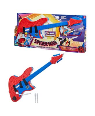  Spider Man Across The Spider Verse Spider-Punk Web Blast Spider Man Guitar  image number null