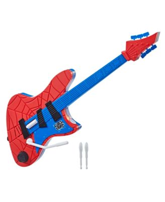  Spider Man Across The Spider Verse Spider-Punk Web Blast Spider Man Guitar  image number null