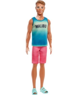 Barbie Ken Fashionistas Doll with Brown Hair in Malibu Tank