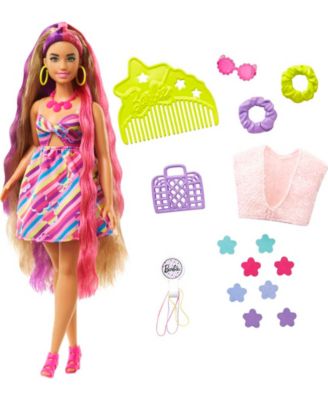 Barbie Totally Hair Flower Themed Doll image number null