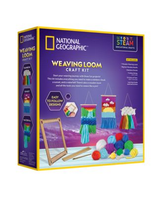 National Geographic Weaving Loom Craft Kit image number null