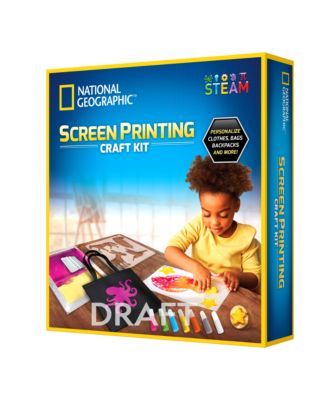 National Geographic Screen Printing Craft Kit image number null