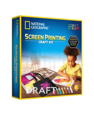 National Geographic Screen Printing Craft Kit image number null