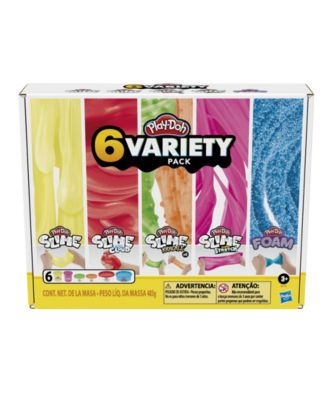 Play-Doh Slime Compound Variety, Pack of 6 image number null