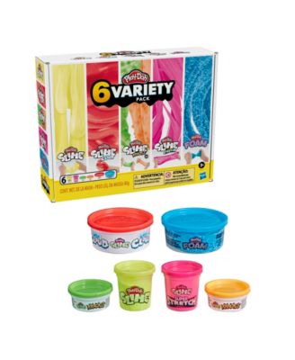 Play-Doh Slime Compound Variety, Pack of 6