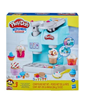 Play-Doh Kitchen Creations - Coffee 'n Tea Party Playset with 8 Colors,  Playmat, Over 15 Tools