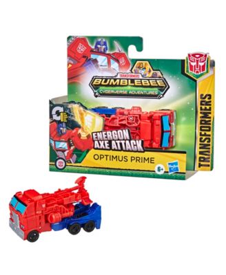 Transformers Bumblebee Cyberverse Adventures Dinobots Unite 1-Step Changer Optimus Prime