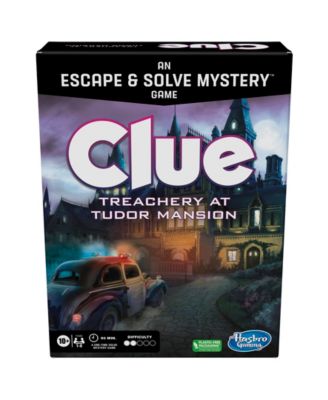 Hasbro Clue Treachery At Tudor Mansion image number null