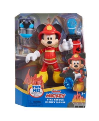 Mickey Mouse Figure Firefighter Mickey Set, 3 Piece