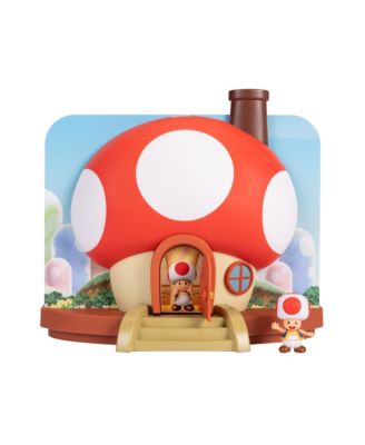 World of Super Mario Nintendo 2.5" Deluxe Toad House Playset image number null