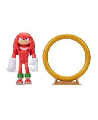 Sonic 2 Movie Knuckles with Ring 4" Figure