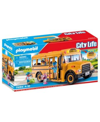 PLAYMOBIL 46 Pieces School Bus Set