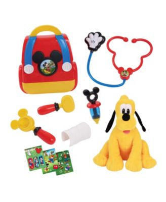 Mickey Mouse Vet Bag Set with Bonus Pluto Plush image number null
