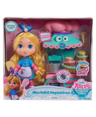 CLOSEOUT! Alice's Wonderland Bakery Alice Doll and Magical Oven Set, 8 Piece image number null